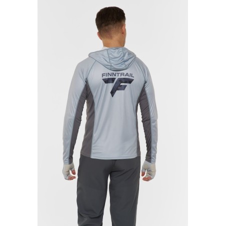 Finntrail Tee Shirt Anti UV Manches Longues Wave Big Logo-