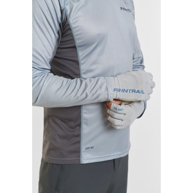 Finntrail Tee Shirt Anti UV Manches Longues Wave Big Logo-