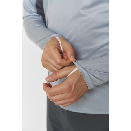 Finntrail Tee Shirt Anti UV Manches Longues Wave Big Logo-