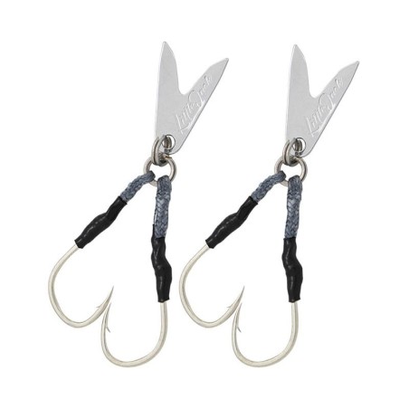 Silver - L - 2pcs/pk