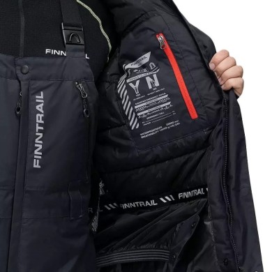 Finntrail Veste Hiver Tournament Graphite-
