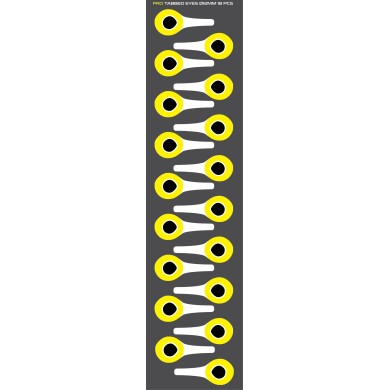 Silver/Hot Yellow -  12mm