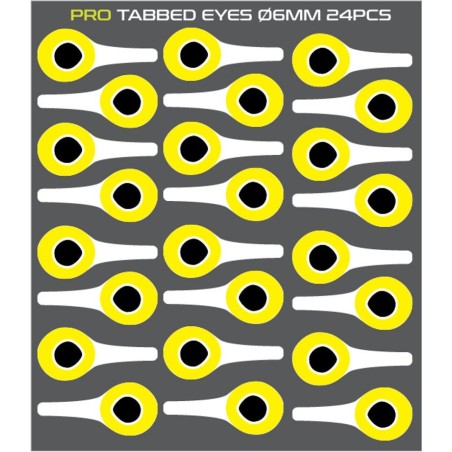 Silver/Hot Yellow - 6mm