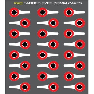 Silver/Hot Red - 5mm