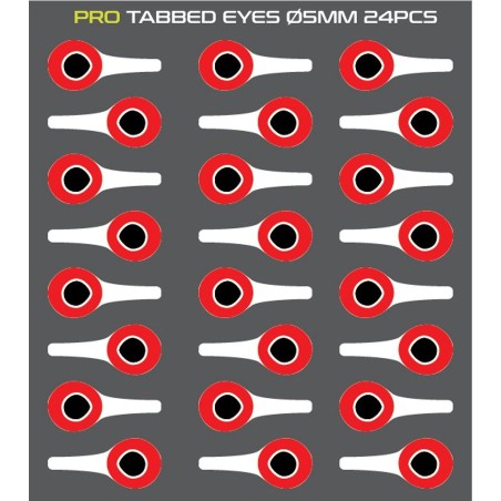 Silver/Hot Red - 5mm