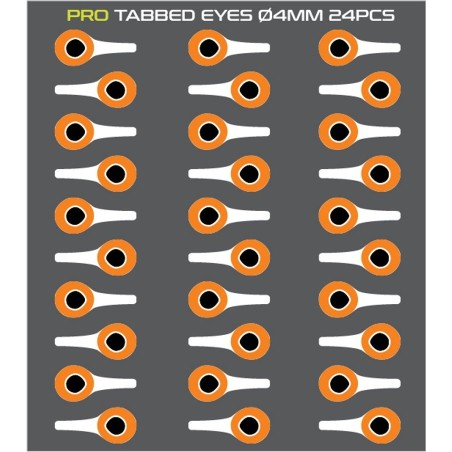 Silver/Hot Orange - 4mm