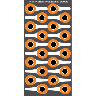 Silver/Hot Orange - 10mm