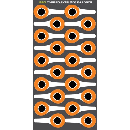 Silver/Hot Orange - 10mm