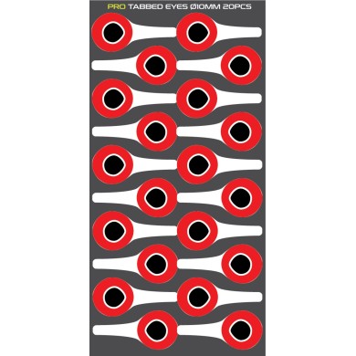 Silver/Hot Red - 10mm