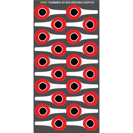 Silver/Hot Red - 10mm
