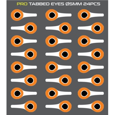 Silver/Hot Orange - 5mm