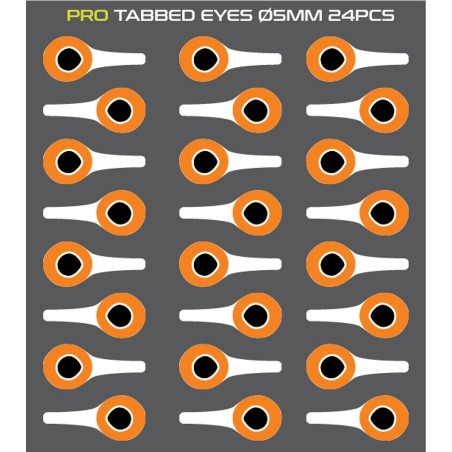 Silver/Hot Orange - 5mm