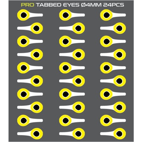 Silver/Hot Yellow -  4mm