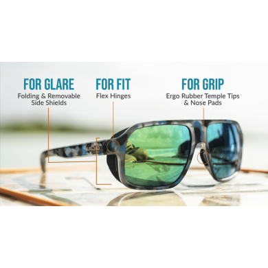 Bajio Sunglasses Cocho - Polycarbonate Lens-