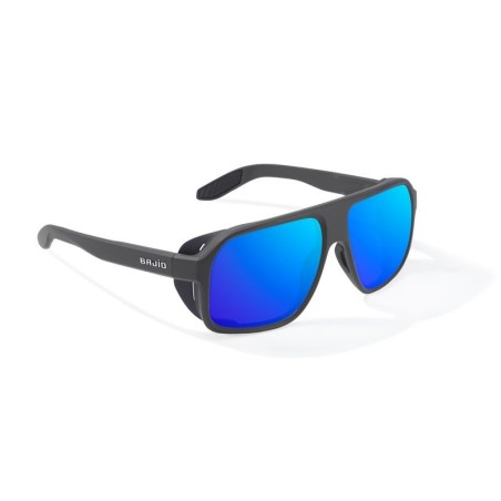 Graphite Black - Blue Mirror