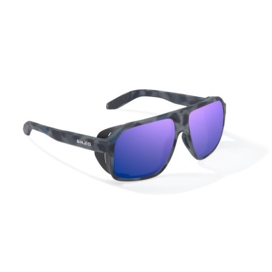 Dark Blue Camo - Violet Mirror