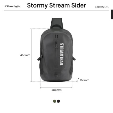 Stream Trail Stormy Stream Sider-