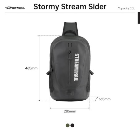 Stream Trail Stormy Stream Sider-