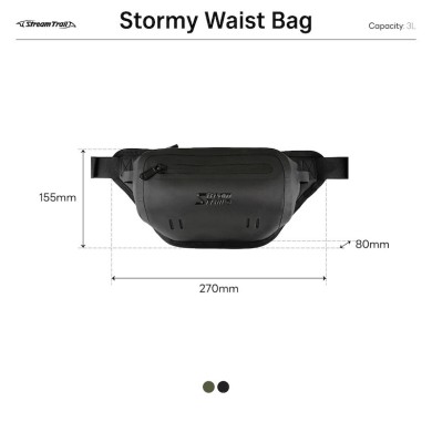 Stream Trail Stormy Waist Bag-