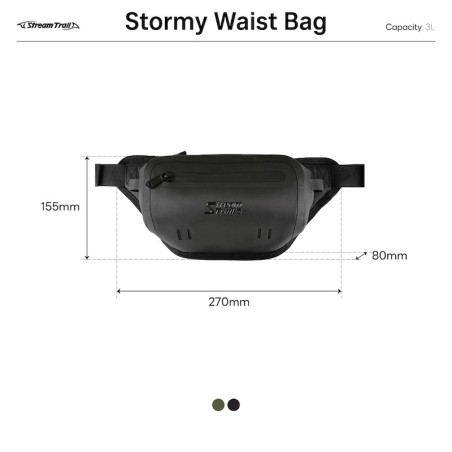 Stream Trail Stormy Waist Bag-