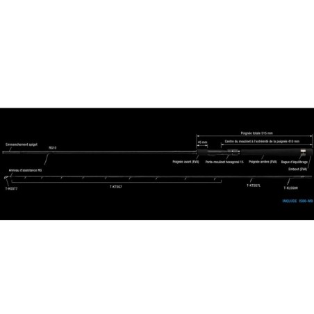 IS88-M9 - 2.64m - 15-80g - 2 brins