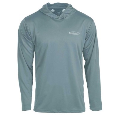 Vision Bamboo Bug & UV Hoodie Stone Blue-