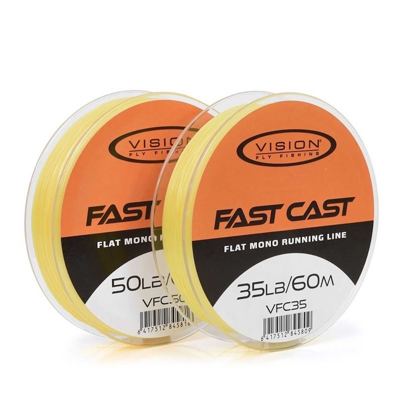 Vision Fast Cast Flat Running Line-