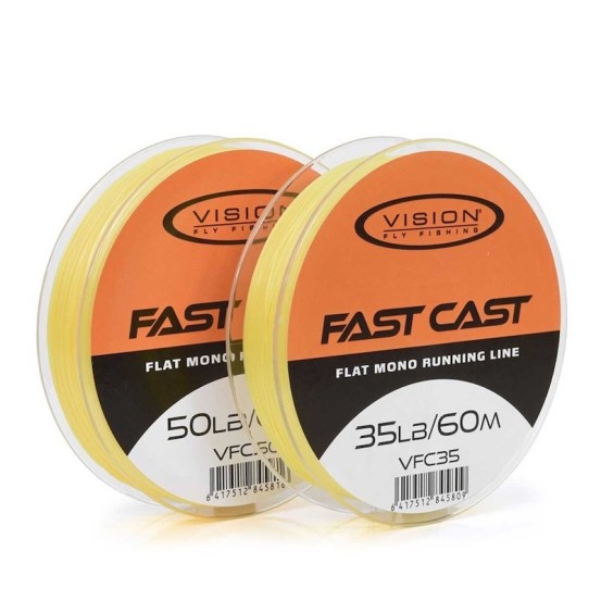 Vision Fast Cast Flat Running Line-