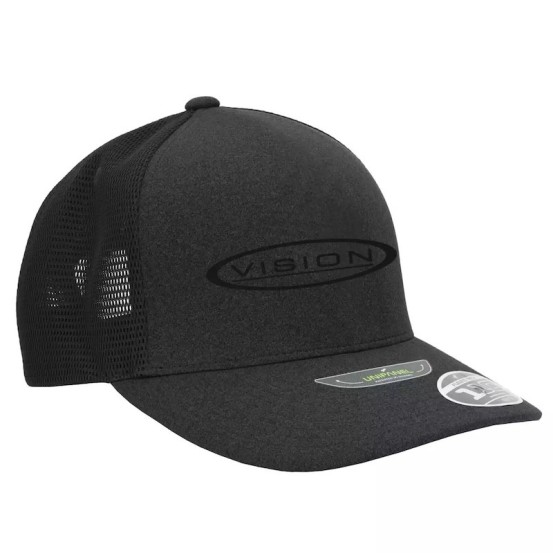 Vision Logo Black Cap-