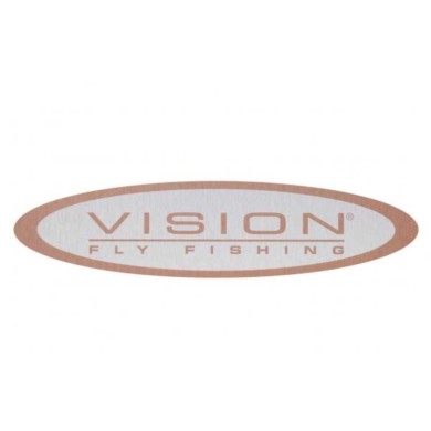 Vision Logo Ovale Aluminium-