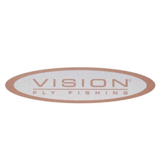 Vision Logo Ovale Aluminium-