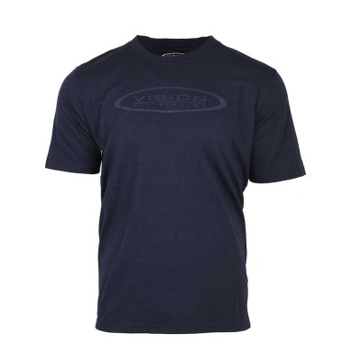 Vision Logo T-shirt Bleu Marine-