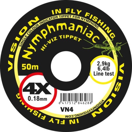 Hi-Viz Yellow - 6X - 0.14mm - 50m