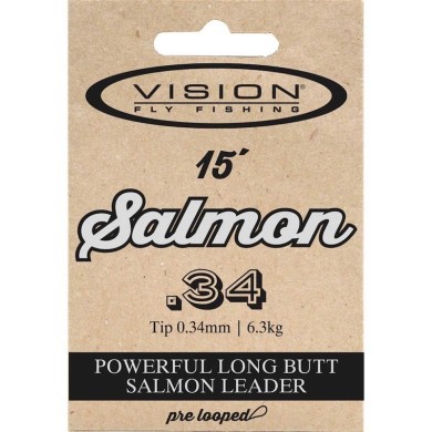 Vision Salmon Leader 15'-