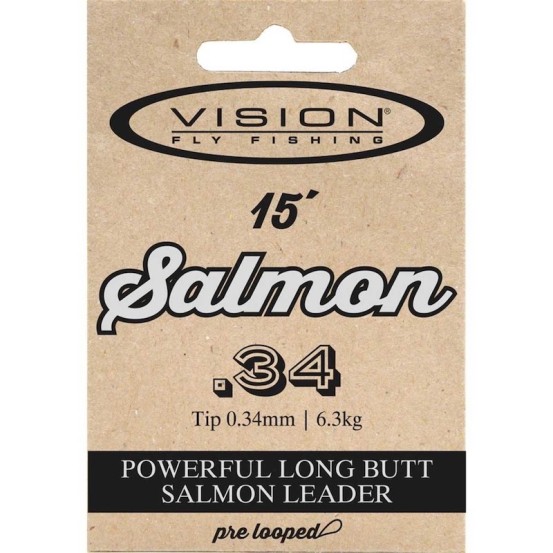 Vision Salmon Leader 15'-