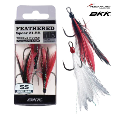 BKK Spear 21SS à plumes-