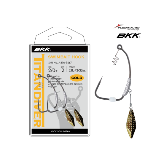 BKK TITANDIVER - Gold-