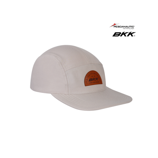 BKK Casquette Logo Five-Panel Beige-