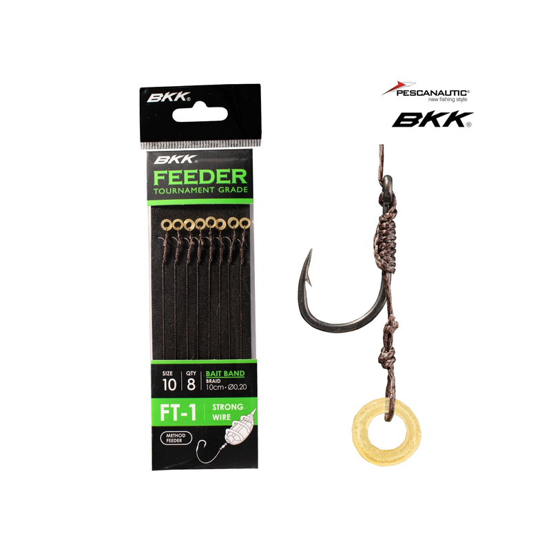 BKK Feeder Tournament, FT-1 Bait Band Rigs-Braid-