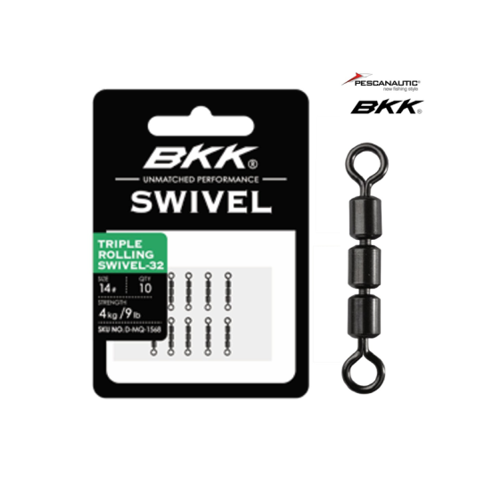 BKK Triple Rolling Swivel-32-