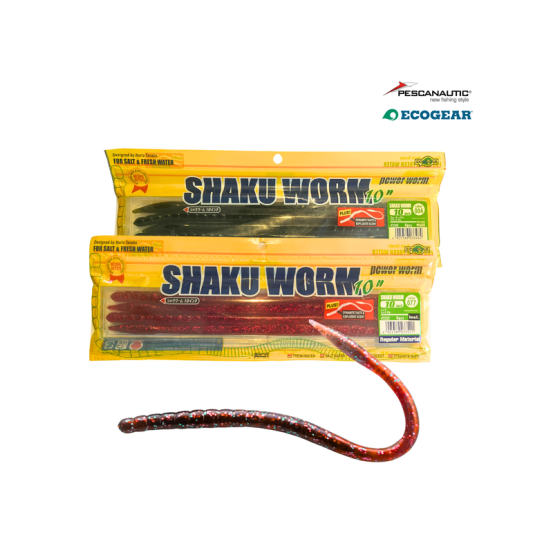 Ecogear SHAKU WORM 10"-