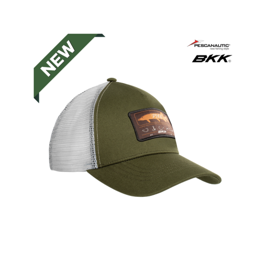 BKK Casquette Pike Trucker verte-