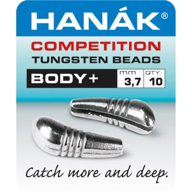 Corps tungstène Hanak Body+ - Argent-