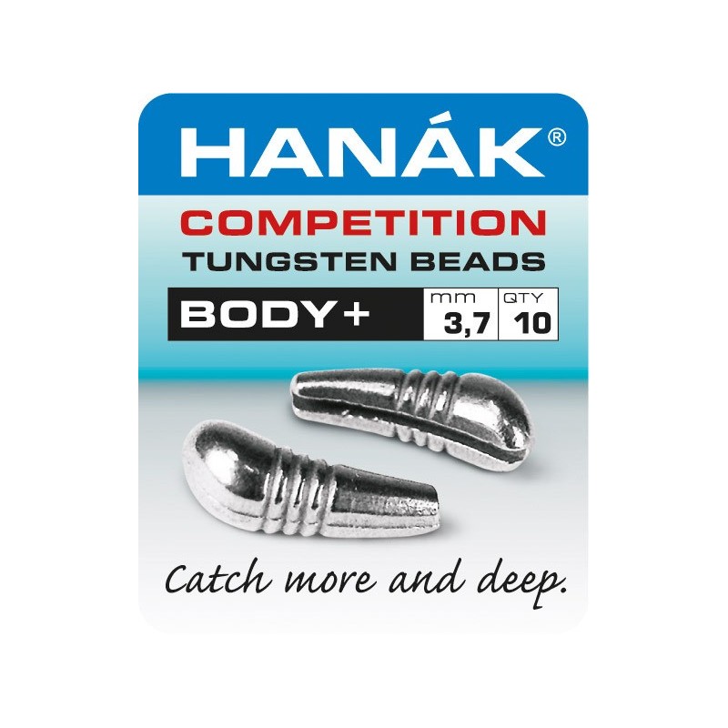 Corps tungstène Hanak Body+ - Argent-
