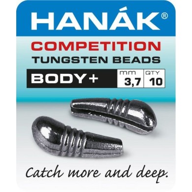 Corps tungstène Hanak Body+ - Nickel noir-