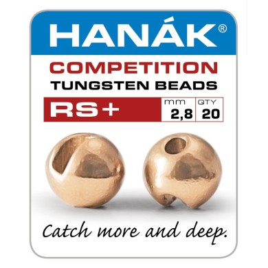 Billes tungstène fendues Hanak RS+ - Or rose métallisé-
