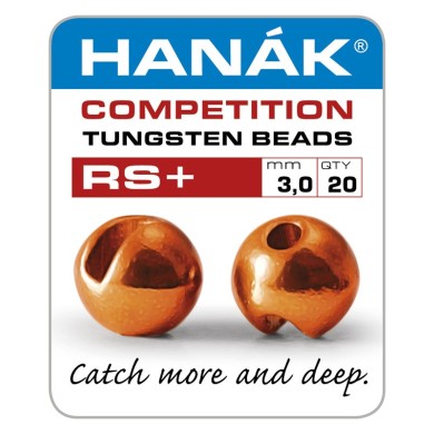 Billes tungstène fendues Hanak RS+ - Orange métallisé-