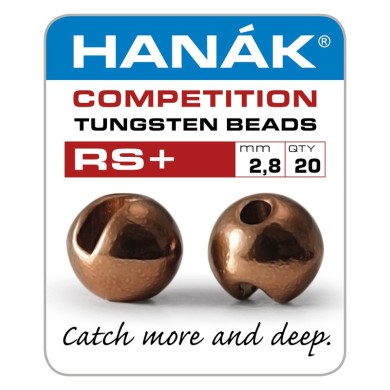 Billes tungstène fendues Hanak RS+ - Brun métallisé-