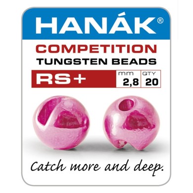 Billes tungstène fendues Hanak RS+ - Rose clair métallisé-