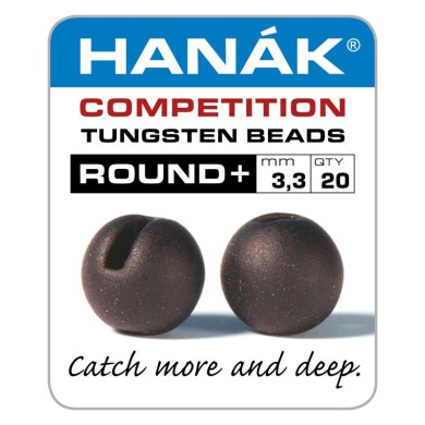 Billes tungstène Hanak Round+ - Brun mat-